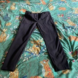 LOFT Marisa skinny black dress pants - size 2